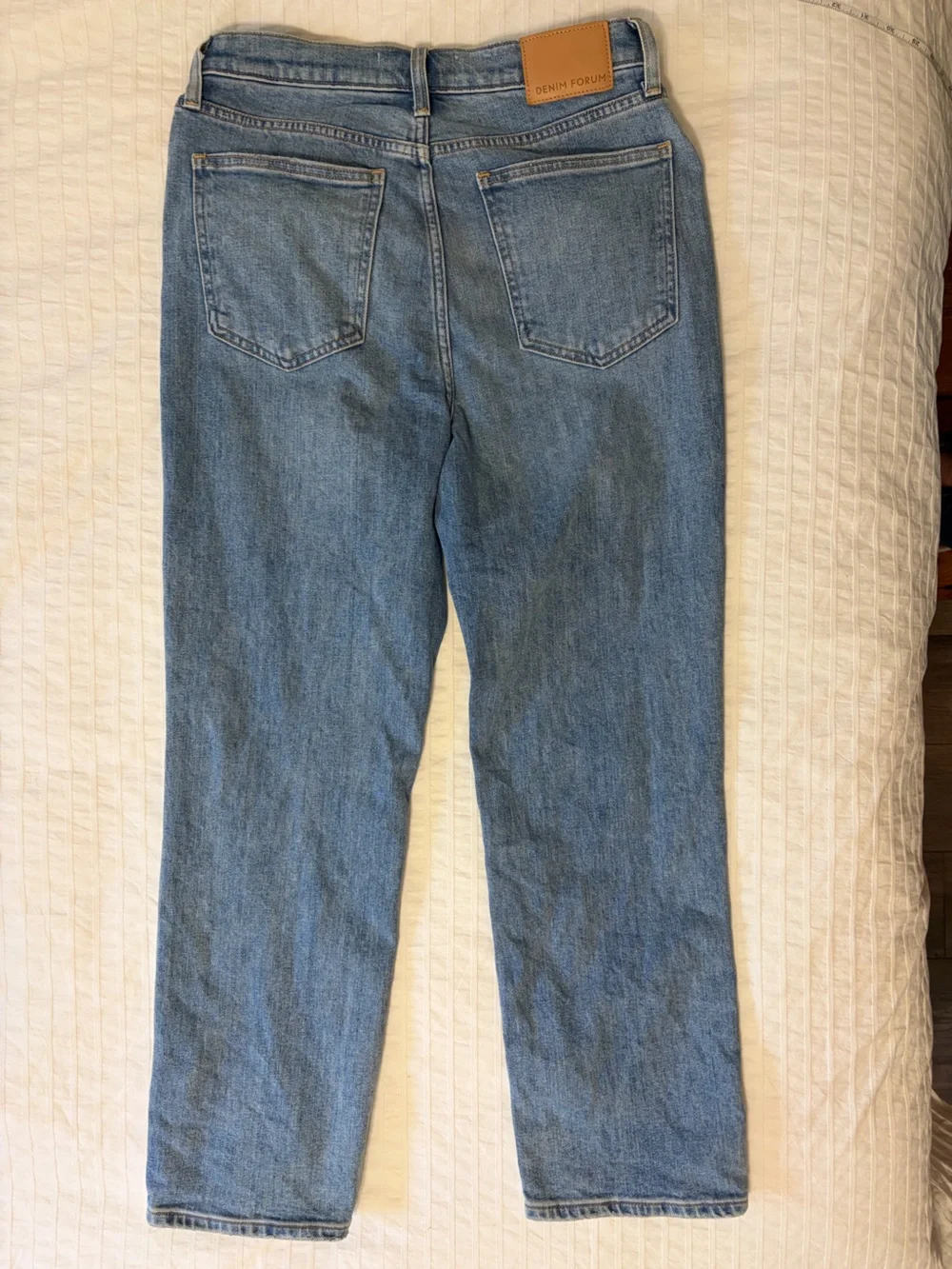 DENIM FORUM- size 29 The Arlo High Rise Straight 28L jeans - Picture 3 of 6